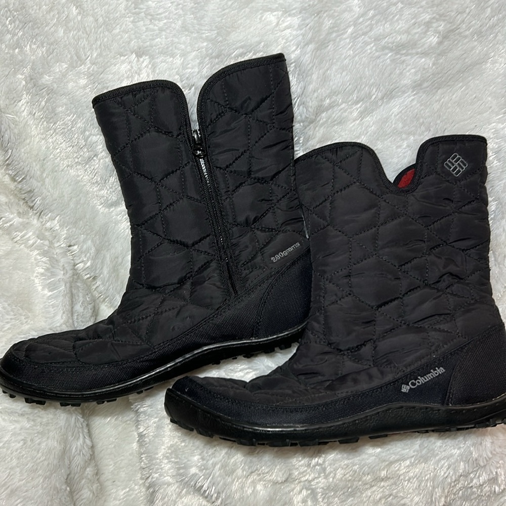 Columbia Black Quilted Snow Boots - Picture 5 of 8
